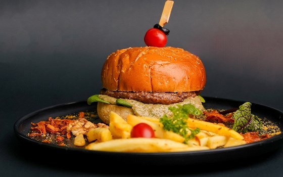برگر دستی سینگل 120 گرمی